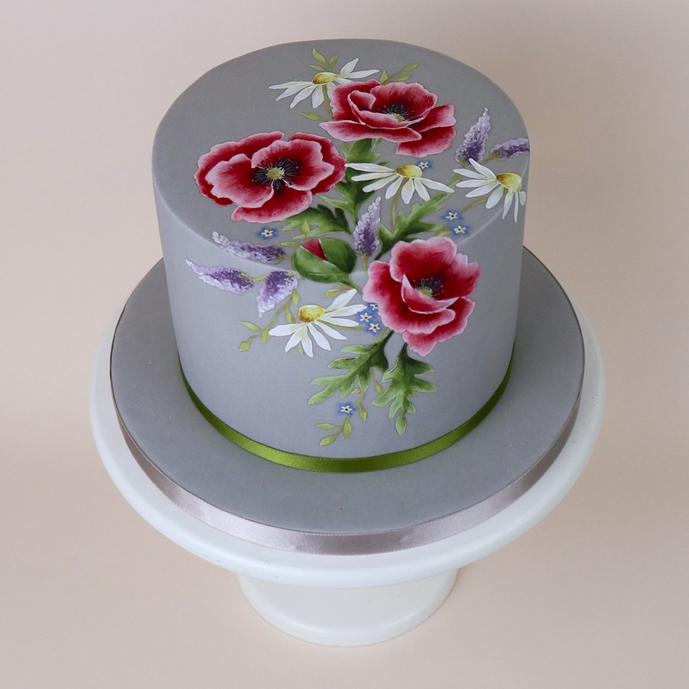 Cocoa Butter Painted Cake<br>- 12 January 2025 -